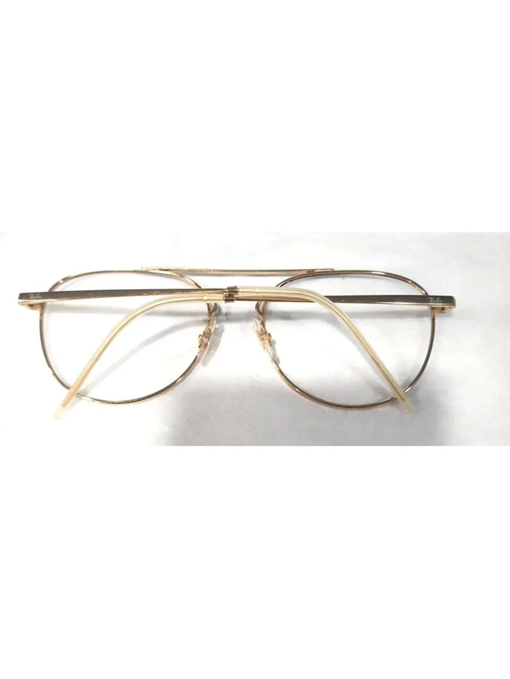 Ray Ban RB3589 9055/13 No Lenses Brown Gold Unisex Sunglasses Frame 55-18 140
